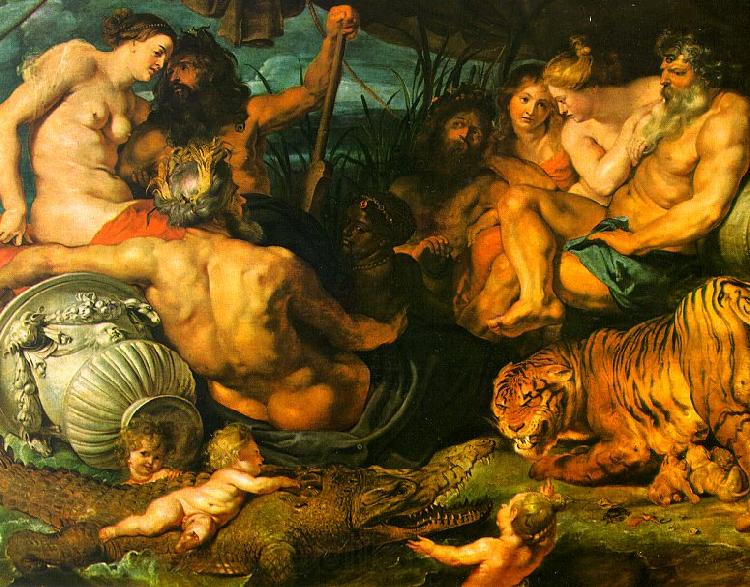 Peter Paul Rubens The Four Quarters of the Globe Spain oil painting art